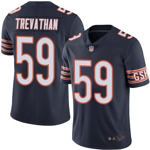 Chicago Bears Limited Navy Blue Men Danny Trevathan Home Jersey NFL Football 59 Vapor Untouchable